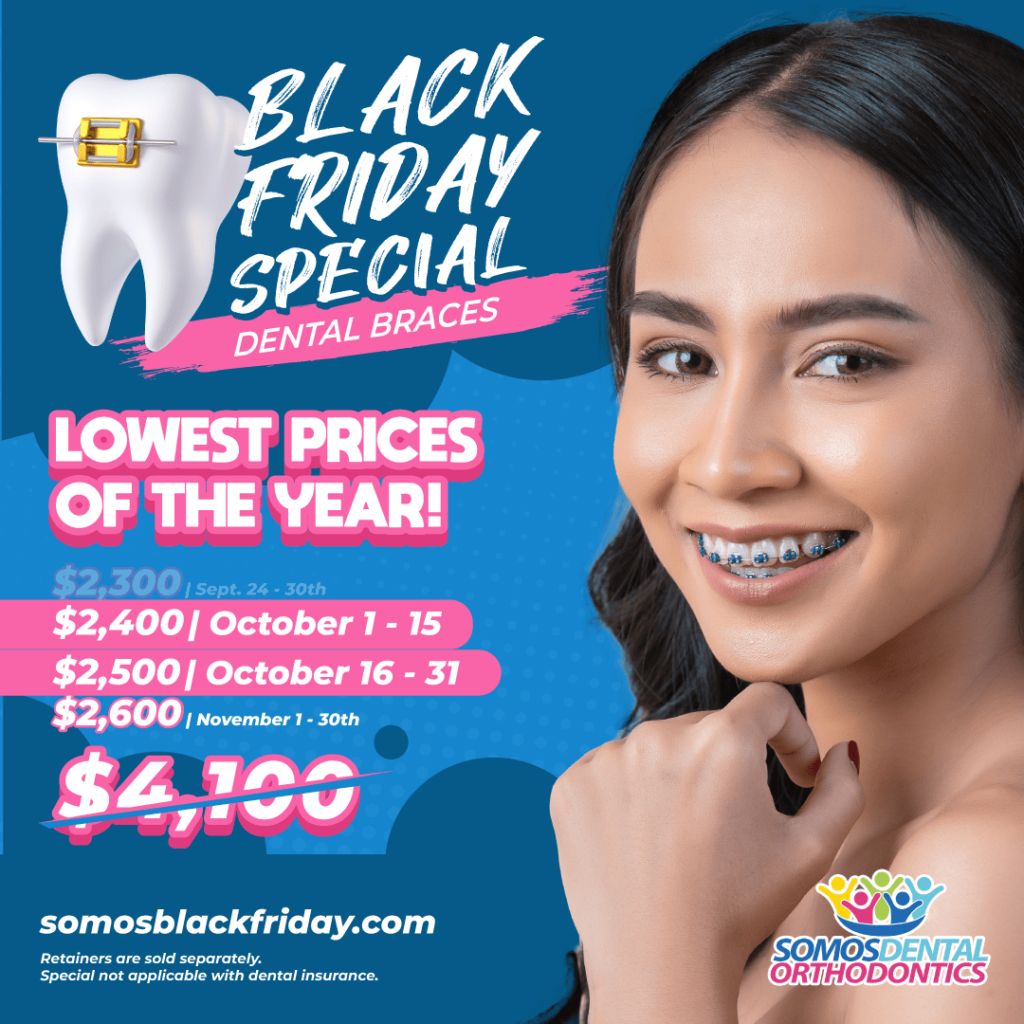 Get Braces for 99 per Month Somos Dental, Midway